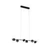 Puric Pane I lampa wisząca LED 6x4,5W 3-st ściem Czarny/Szary 230V metal/twszt (PL79773) - PAULMANN