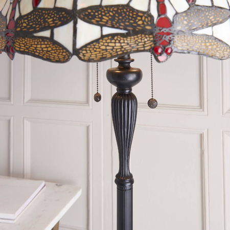 Lampa Podłogowa Dragonfly beige (70940) Tiffany