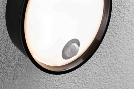 Plafoniera PLATOMO LED 14.5W 1200lm DIM + zmierzchu 180mm okrągła IP44 3000K 230V czarny / tworzywo sztuczne (PL94698) - PAULMANN