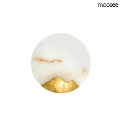 Marmurowy kinkiet LUXIO złoty (MSE1501100444) - Moosee