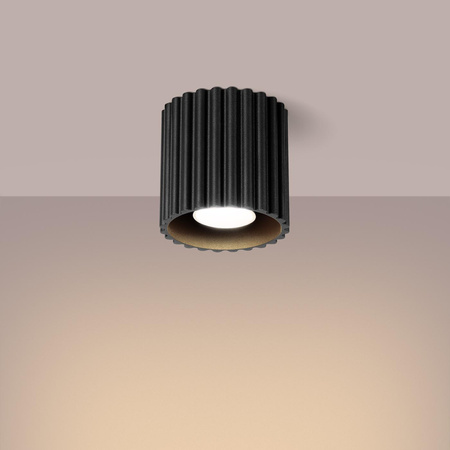 Plafon AURA 1 czarny GU10 (SL.1784) - Sollux Lighting