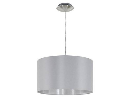 Lampa wisząca MASERLO szara (31601 - EGLO) - żyrandol