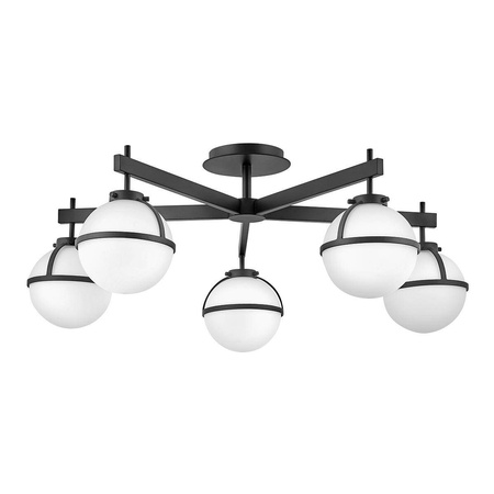 Lampa sufitowa Hollis (HK-HOLLIS-5-O-BK) - Elstead Lighting