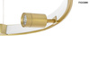 Lampa wisząca CIRCLE SPOT 98 GOLD złota (MSE010100161) - Moosee