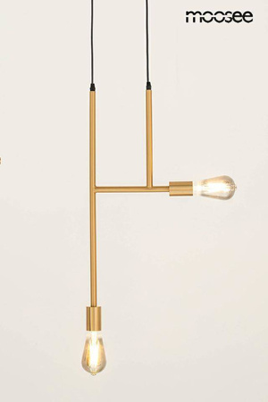 Lampa wisząca RIVA 2 złota (MSE010100395) - Moosee