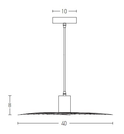 PENDENT LAMP E27 MAX 40W BAMBO NATURAL (20242 Zambelis) - Zambelis
