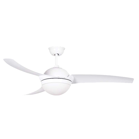 Lampa sufitowa wentylator biała 18W (19133) - Zambelis