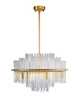 Luksusowa lampa wisząca LUXORIA złota 50*35 cm (ST-8530 gold) - Step into Design