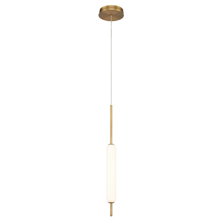 Lampa wisząca Cumberland - 1 źródło światła - Szczotkowane złoto (QN-CUMBERLAND-1P-BG) - Quintiesse