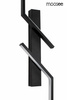 Minimalistyczny czarny kinkiet MAISON 60 (MSE1501100411) - Moosee
