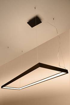 Lampa wisząca TUULA L czarny LED 3000K (TH.166) - Thoro Lighting