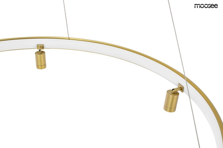 Lampa wisząca CIRCLE SPOT 98 GOLD złota (MSE010100161) - Moosee