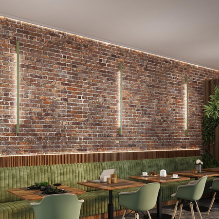 Kinkiet LAHTI 70 zielony oliwkowy LED 4000K (TH.439) - Thoro Lighting