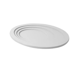Nowoczesny plafon Alune oval LED CCT (LP-3009/1C WH oval) - Light Prestige
