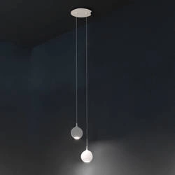 Lampa Wisząca SMASH 2, Kol. Biały (0038.31) - Vivida