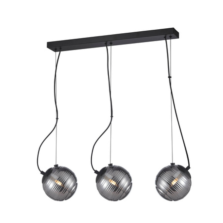 Lampa wisząca Perona (PND-92389-3L-BK) - Italux