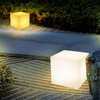 Lampa ogrodowa kostka CUBIC LED M RGBW 16 kolorów 35 cm (ES-C3535) - Step into Design