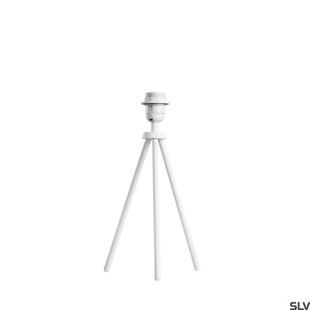 FENDA podstawa lampy stołowej II E27, lampa stołowa indoor, kolor biały, bez klosza (1003032) - SLV