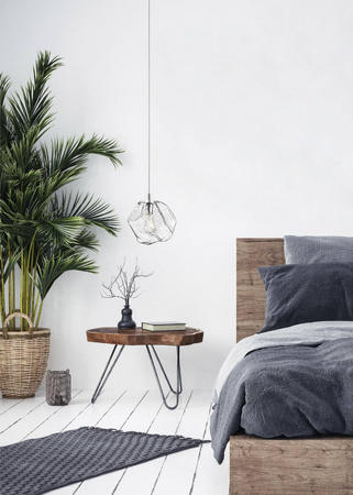 LAMPA WEWNĘTRZNA (WISZĄCA) ZUMA LINE ROCK PENDANT P0488-01A-F4AC - żyrandol