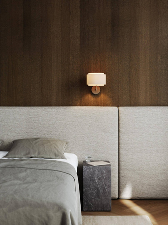 Lampa ścienna TAKAI Nordlux E27 25W Tekstylia Beżowy