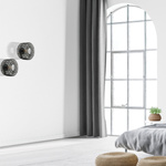 WALL CEILING LAMP E27 MAX 25W  RATTAN   BLACK (20240 Zambelis) - Zambelis
