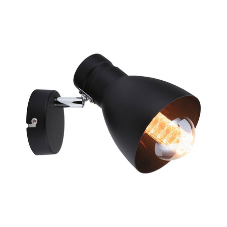 Reflektor DAVY max.1x20W E27 230V czarny metal (PL66759) - PAULMANN
