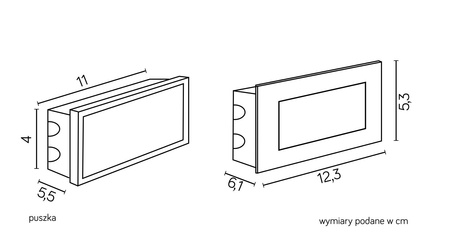 Mur Led Inox (E 04) - SU-MA
