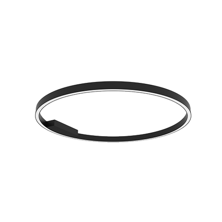 CEILING LIGHT 50W 3000K ALUMINIUM-ACRYLIC BLACK (23027 Zambelis) - Zambelis