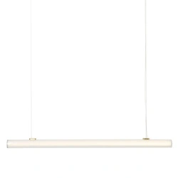 MAXLIGHT P0622 LAMPA WISZĄCA FAYETTE 121CM 20W  3000K ZŁOTY IP44