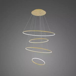 Lampa wisząca Ledowe Okręgi No.4 100cm 4k złota Dali (LA084/P_100_in_4k_gold_Dali) - ALTAVOLA DESIGN