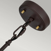 Lampa wisząca  Corona (DL-CORONA-2P-BAB) - Elstead Lighting