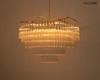 MOOSEE lampa wisząca LUMA 80 złota (MSE1501100569) - Moosee