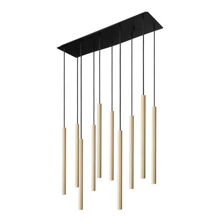LAMPA WISZĄCA LASER X SOLID BRASS | MOSIĄDZ (8924) - Nowodvorski - żyrandol