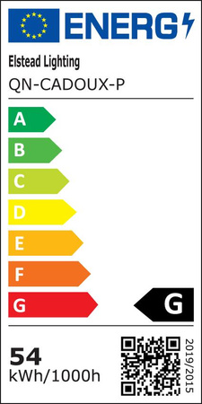 Żyrandol Cadoux - Matowa czerń (QN-CADOUX-P-BK) - Quintiesse