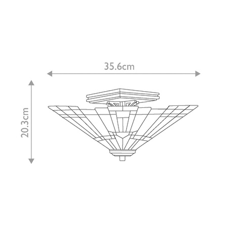 Lampa sufitowa Inglenook (QZ-INGLENOOK-SF) - Elstead Lighting