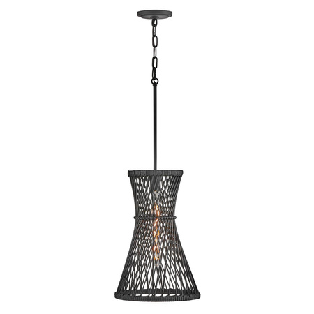 Lampa wisząca Twyla - 1 źródło światła - Czarny (QN-TWYLA-1P-BK) - Quintiesse