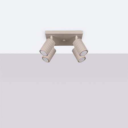Plafon KARBON 4 taupe (SL.1769) - Sollux Lighting