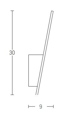SCONCE LED 6W (16155 Zambelis) - Zambelis