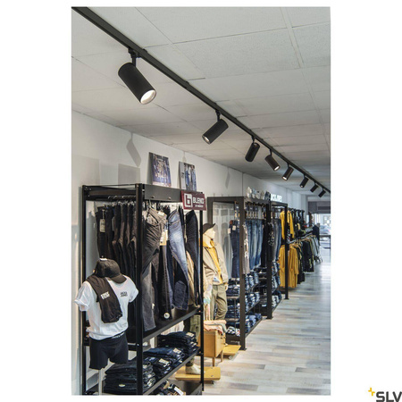 3~ NUMINOS® DALI L, lampa z systemem 3-fazowym, czarna/czarna 3000 K 60° (1004564) - SLV