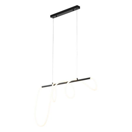 Nowoczesna lampa nad stół FLEXI LED BLACK 45 W (18007) - TK Lighting