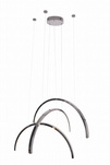 Lampa wisząca TRIO ARC polerowany czarny (P0508) - MAXLIGHT