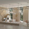 Lampa Wisząca Sigi IV LED czarna  (PL0129-BK) - Yaskr