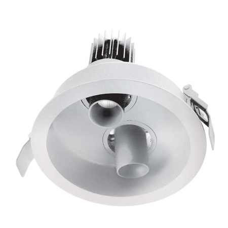 DOWNLIGHT RECESSED SPOT LED 2X9W 3000K WHITE (1927 Zambelis) - Zambelis
