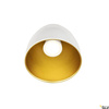 Lampa wisząca do szynoprzewodu 3 fazowego PARA CONE 14 biały/złoty (1008062) - SLV