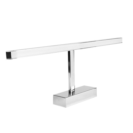 KINKIET ŁAZIENKOWY PROSTY 12W 50CM CHROM 4000K - DomenoLED