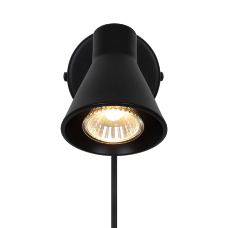 Lampa ścienna EIK Nordlux GU10 35W Metal Czarny