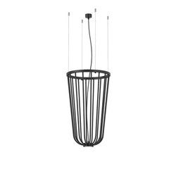 Lampa wisząca no. moon I Z - Czarna (400 mm)   (5147) - Shilo