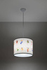 Lampa wisząca do pokoju dziecka bajkowy wzór WRÓŻKI 30 (SL.1416) - Sollux Lighting
