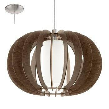 Lampa wisząca STELLATO 3 brązowa (95591 - EGLO) - żyrandol