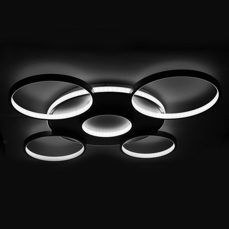 LAMPA DEKORACYJNA SUFITOWA 120W ZŁOTA + PILOT DL-Z03 SEMPRE - DomenoLED